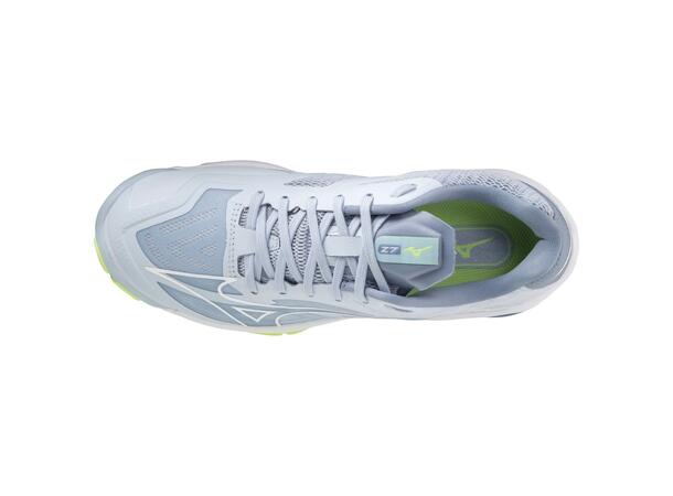 Wave Lightning Z7 W Grå/Hvit 5 Lett og stabil innendørssko 