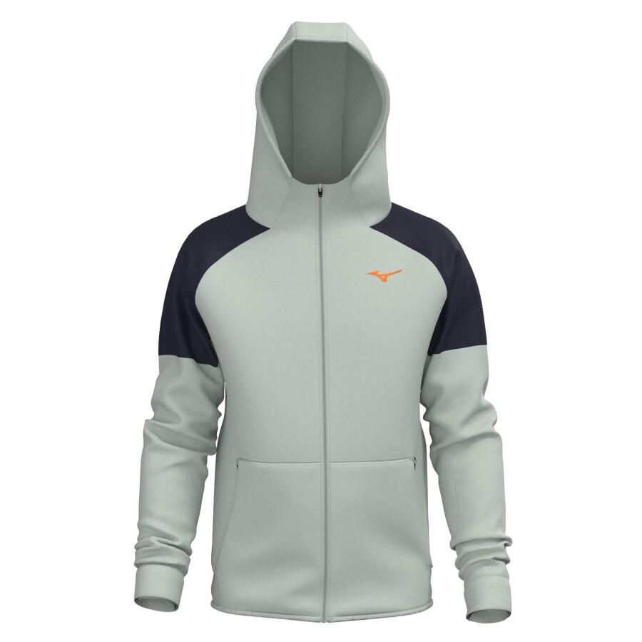 Athletics RB Sweat Jacket Grå S Komfortabel fritidsjakke