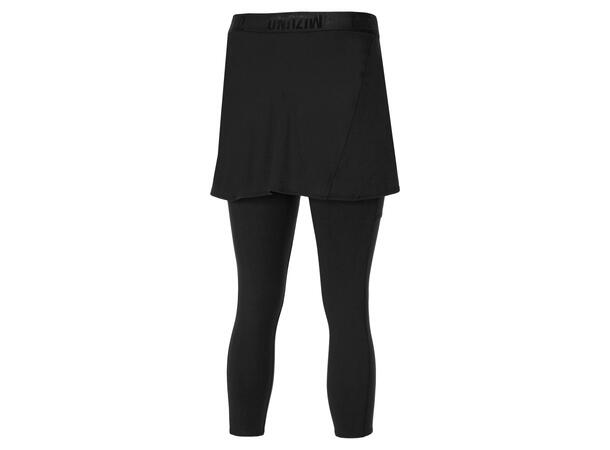 2in1 Skirt W Sort M Tennisskjørt med tights