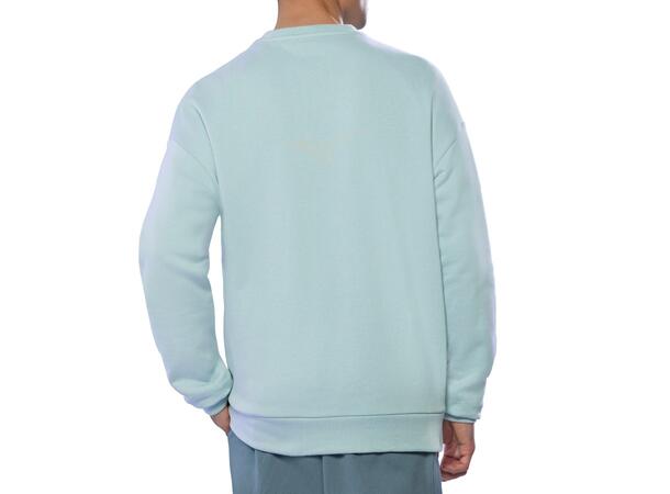 Athletics RB Crew Isblå S Fritidsgenser i bomull 