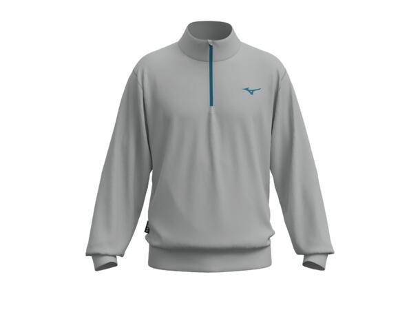 Athleticwear 1/4 Zip Top Gråblå S 