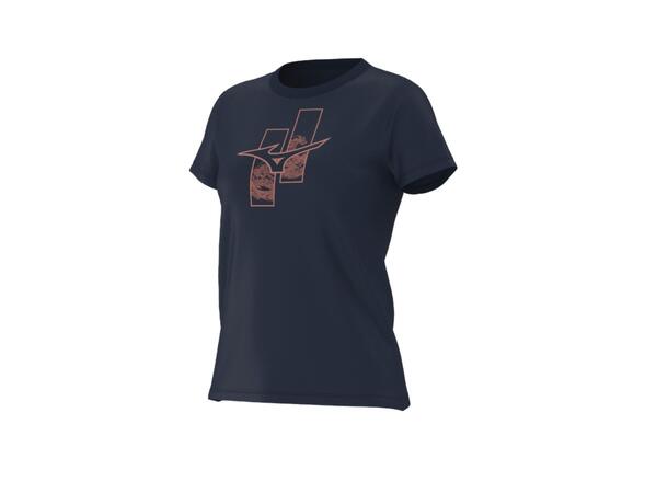 Athleticwear RB T-shirt W Mørk blå XS 