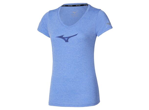 Core Runbird Short Sleeve Tee W blå L T-skjorte til trening 