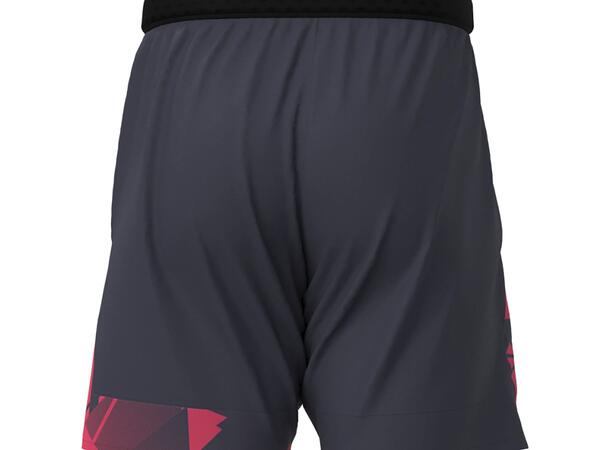 DB 8 inches Amplify Short Grå L Shorts til tennis og padel 