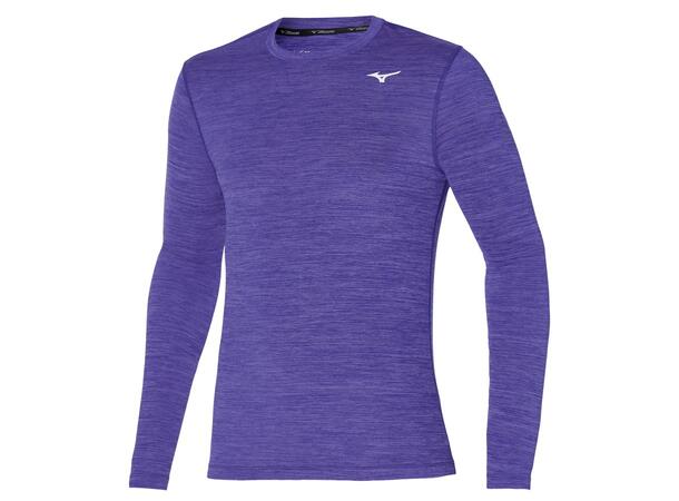 Impulse Core LS Tee Blålilla XXL Langermet treningstrøye til herre 
