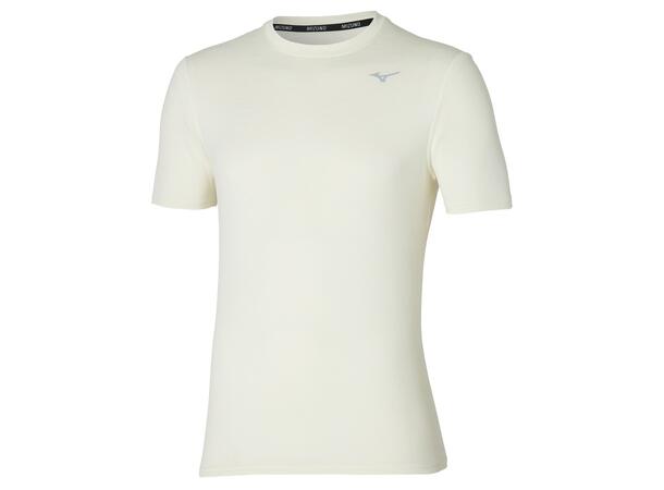 Impulse Core Tee Hvit L Myk, teknisk T-skjorte til herre 