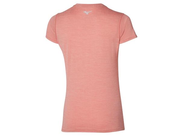 Impulse Core Tee W Lys rosa M Myk, teknisk T-skjorte til dame
