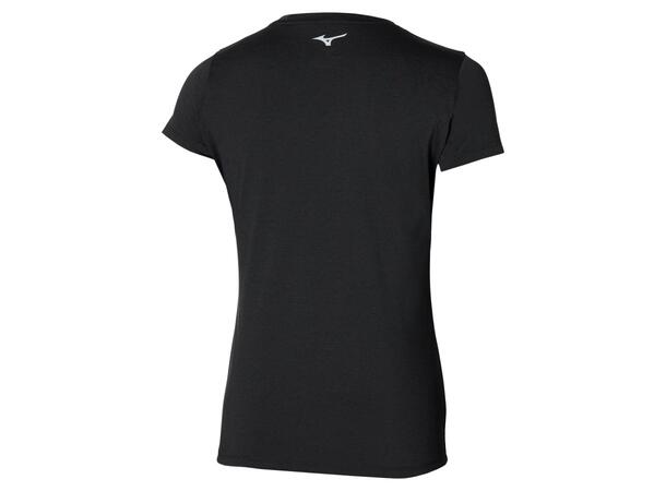 Impulse Core Tee W Sort XS Myk, teknisk T-skjorte til dame 