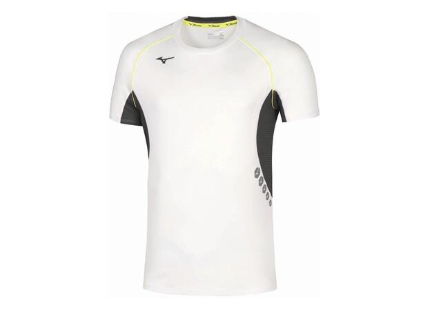 Men Premium Tee White/Black XL Lett T-skjorte til trening 