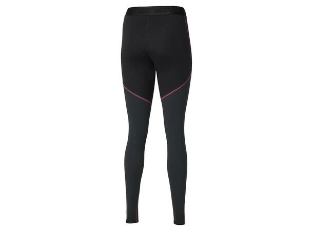 Merino Wool LongTight M Sort/Lilla Treningstights med ull 