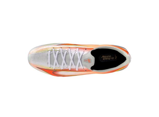 Mizuno Alpha III Elite AG Hvit/Ora 4 Fotballsko, gress og kunstgress 