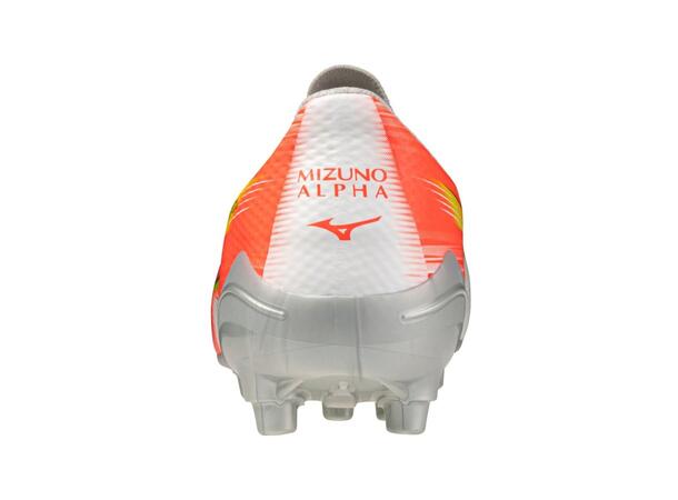 Mizuno Alpha III Select AG Hvit/Ora 7 Fotballsko til kunstgress 