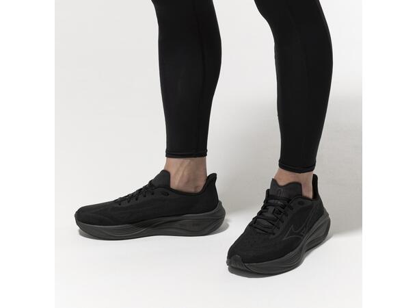 Mizuno Neo Cosmo  Sort/Sort 8,5 Lett løpesko med god demping 