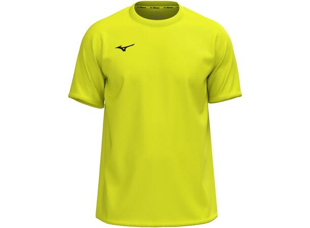 Mizuno Training Tee Neongul XXL T-skjorte trening 