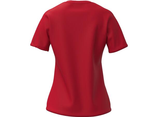 Mizuno Training Tee W Rød XS T-skjorte trening 