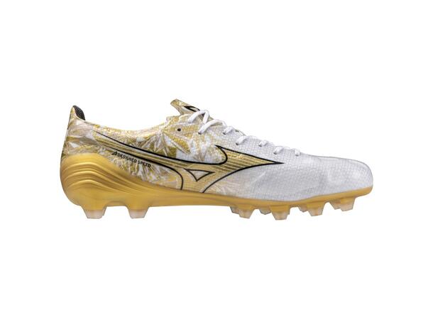 Mizuno a Elite Hvit/Gull 7,5 Maks fart på gress og kunstgress 