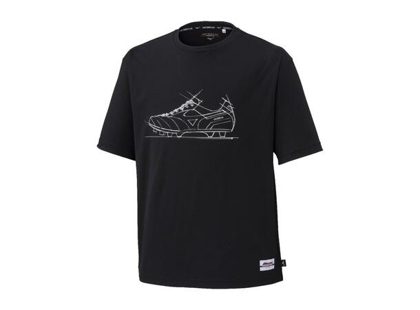 Mo Off Print Tee HS Sort S Eksklusiv Morelia t-skjorte 