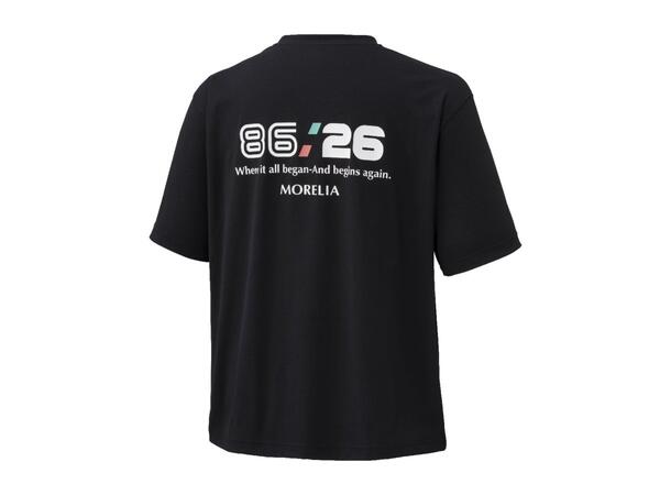 Mo Off Print Tee HS Sort S Eksklusiv Morelia t-skjorte 