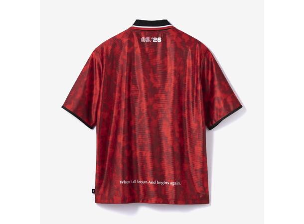 Mo Off Retro Tee HS Rød S Eksklusiv, retroinspirert t-skjorte 