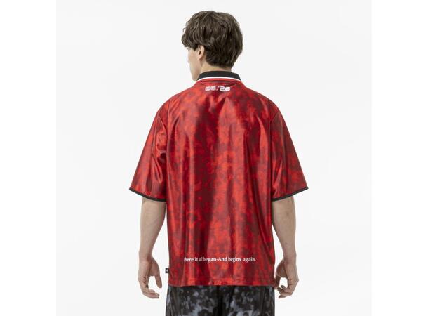 Mo Off Retro Tee HS Rød S Eksklusiv, retroinspirert t-skjorte 