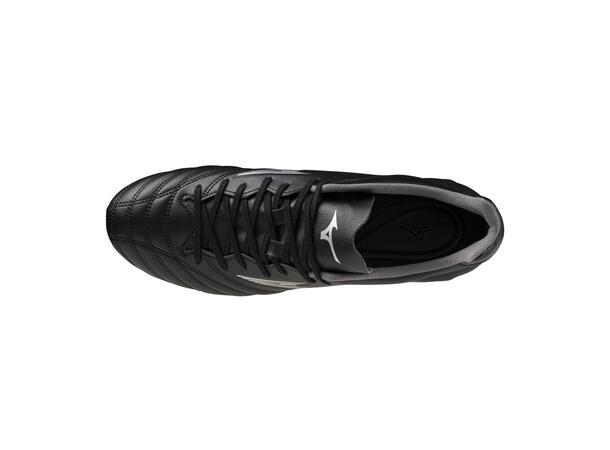 Monarcida Neo III Pro Sort/Sølv 10 Fotballsko til naturgress 