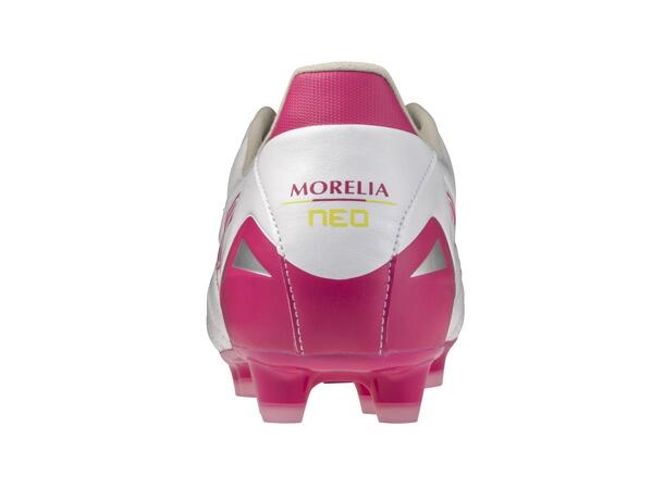 Morelia Neo IV Pro Hvit/Rosa 9,5 Premium fotballsko 