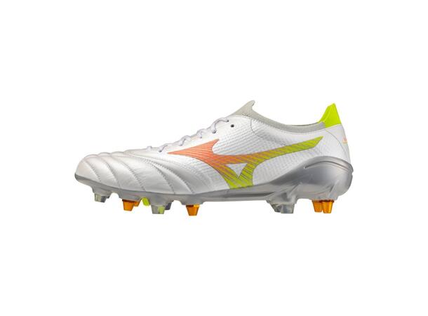 Morelia Neo V ß Elite MIX Hvit/Ora 9 Fotballsko til naturgress 