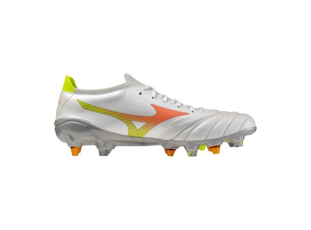 Morelia Neo V ß Elite MIX Hvit/Ora 9 Fotballsko til naturgress 