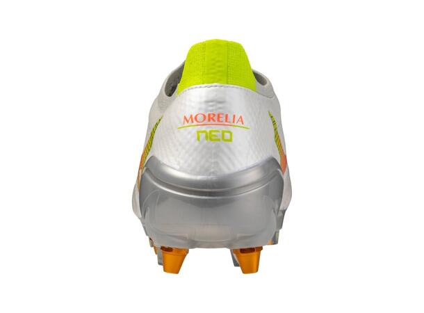 Morelia Neo V ß Elite MIX Hvit/Ora 9 Fotballsko til naturgress 