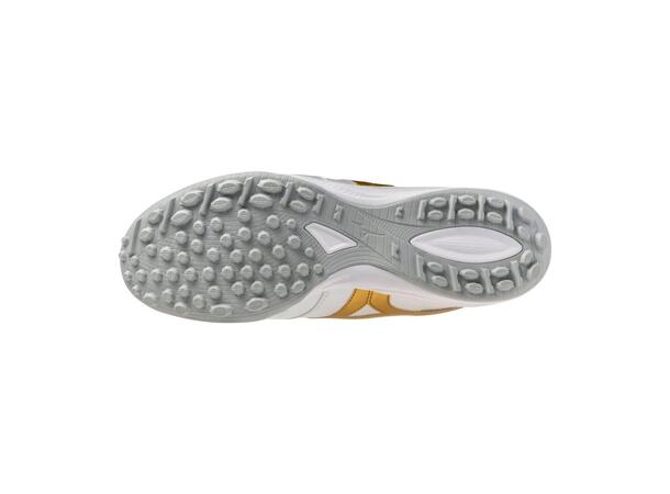 Morelia Sala Pro TF Hvit/Gull 9 Sko til futsal 