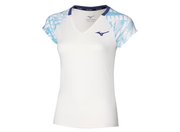 Mugen Printed Tee W Hvit/Lys blå L Teknisk T-skjorte, dame 