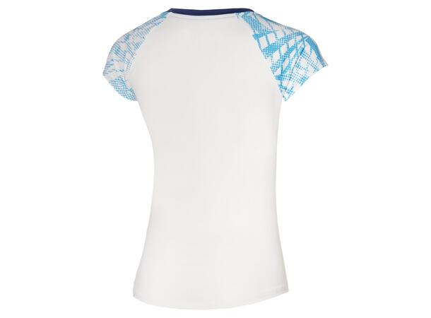 Mugen Printed Tee W Hvit/Lys blå L Teknisk T-skjorte, dame 