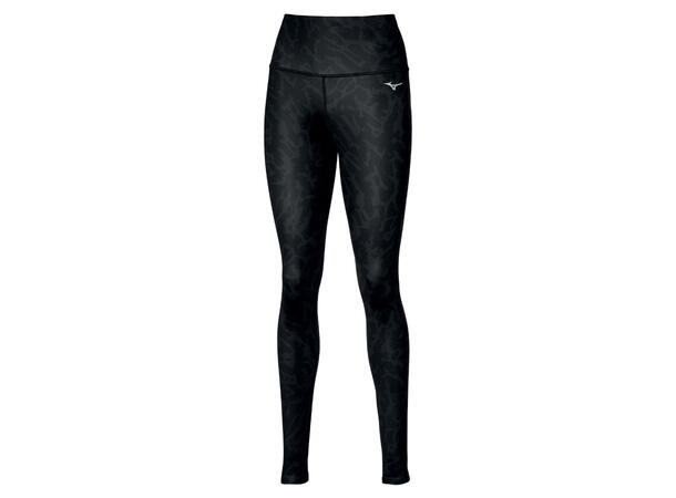Printed Tight W Sort M Treningstights til dame 