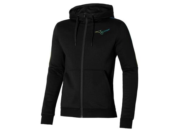 Release Sweat Jacket Sort L Hettejakke i bomullsblanding