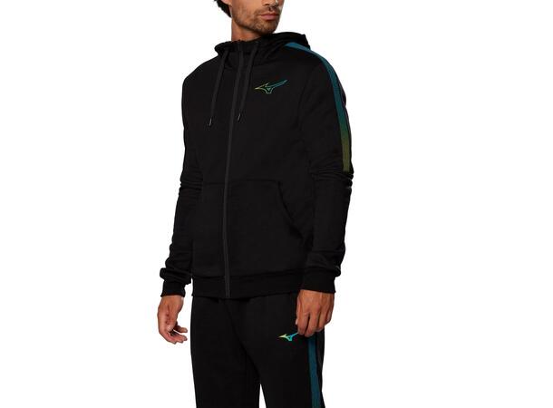 Release Sweat Jacket Sort L Hettejakke i bomullsblanding