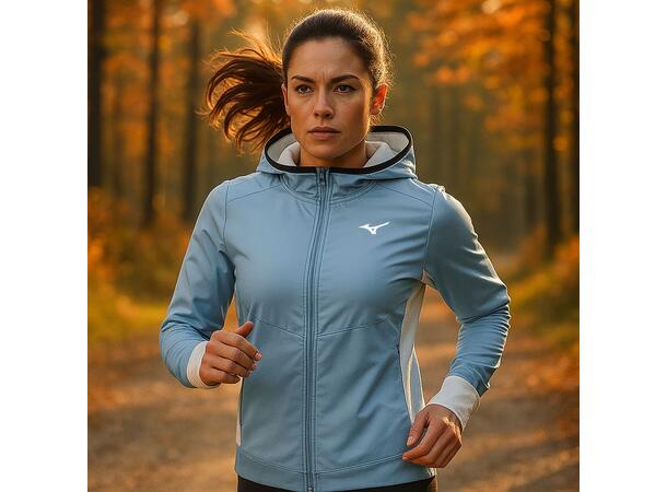 Warmalite Hybrid FZ W Lys blå S Løpejakke for kalde dager 