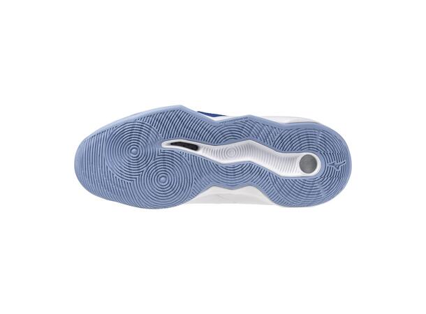 Wave Dimension Hvit/Blå 9,5 Sko til håndball og volleyball 