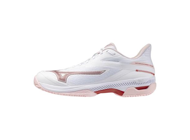 Wave Exceed Court CC W Hvit/Rosa 6 Sko til tennis og padel, dame 