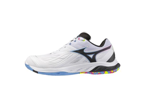 Wave Fang 2 Hvit/Rosa 9,5 Sko til badminton 