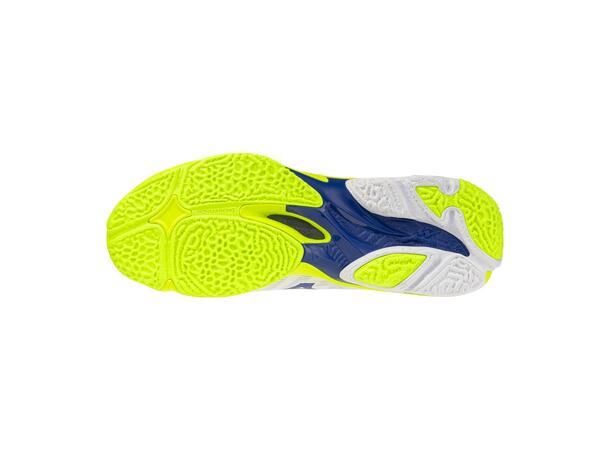 Wave Lightning Elite Hvit/Gul 8,5 Toppmodell håndball og volleyball 
