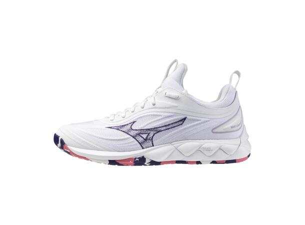 Wave Luminous 3 W Hvit/Lilla 8,5 Populær innendørssko, dame 