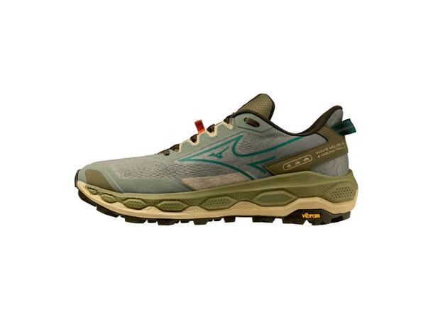 Wave Mujin 11 Grønn/Blå 9,5 Terrengsko med Vibram yttersåle 