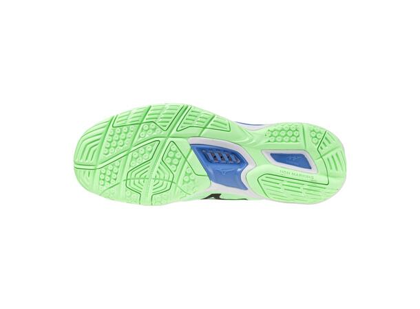 Wave Stealth 6 Mint/Sort 4,5 Populær innendørssko 
