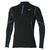 Merino Wool H/Z  S Sort/Blå Half Zip med merinoull 
