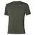 Core Impulse Short Sleeve Mørk Grønn L Myk, teknisk t-skjorte til trening 