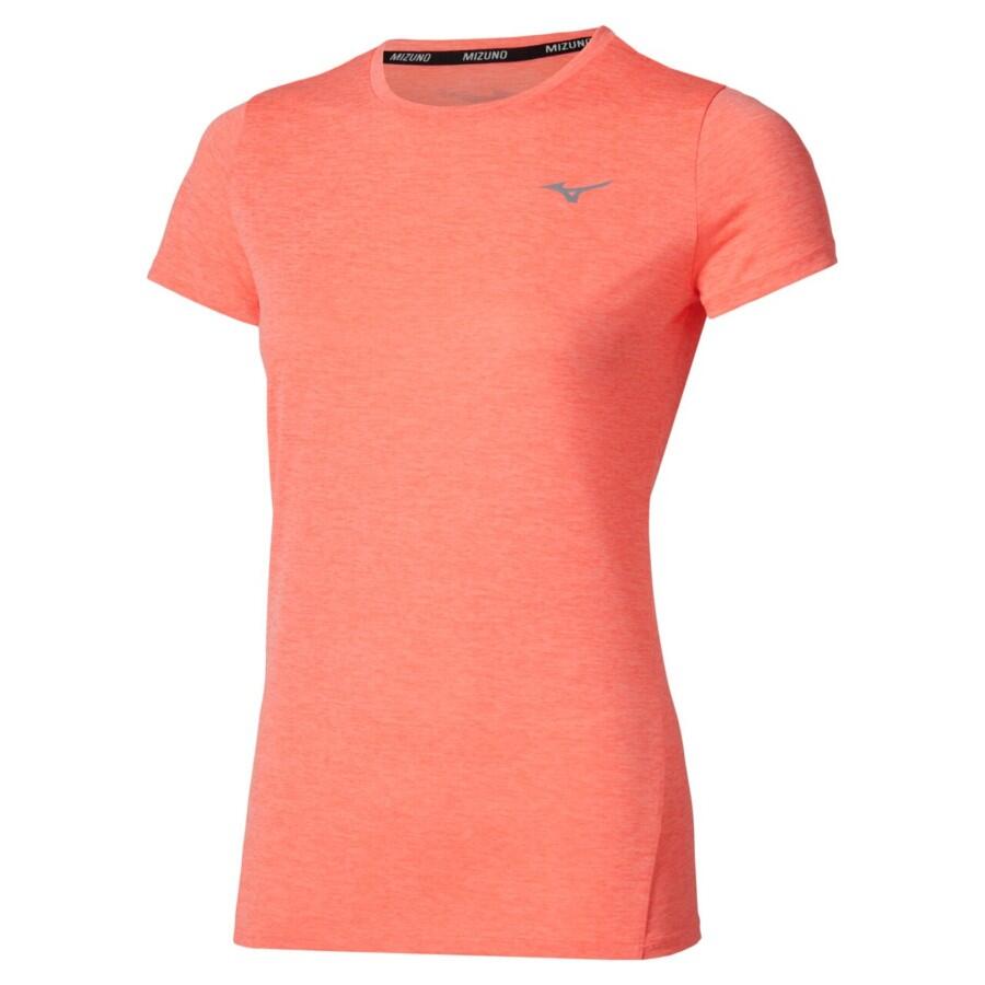 Core Impulse Short Sleeve W Rosa XS Myk, teknisk t-skjorte til trening