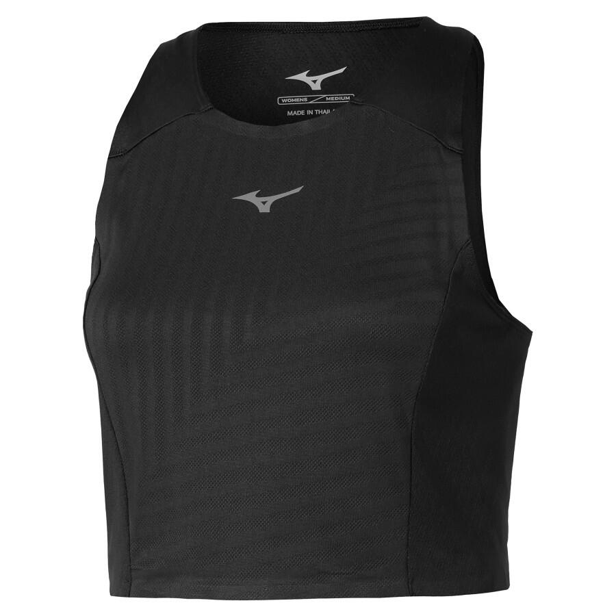 Tech Light Crop Top W Sort XS Pustende Crop Top