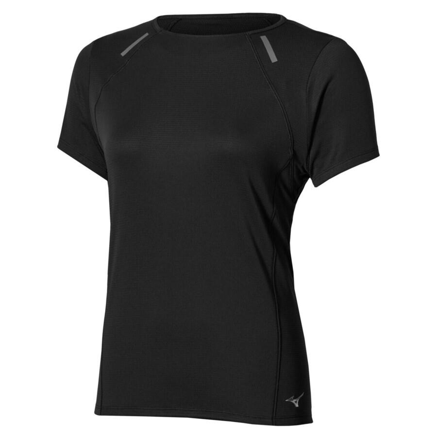 Active DryAeroFlow SS Tee W Sort XS T-skjorte for intensiv trening - Dame