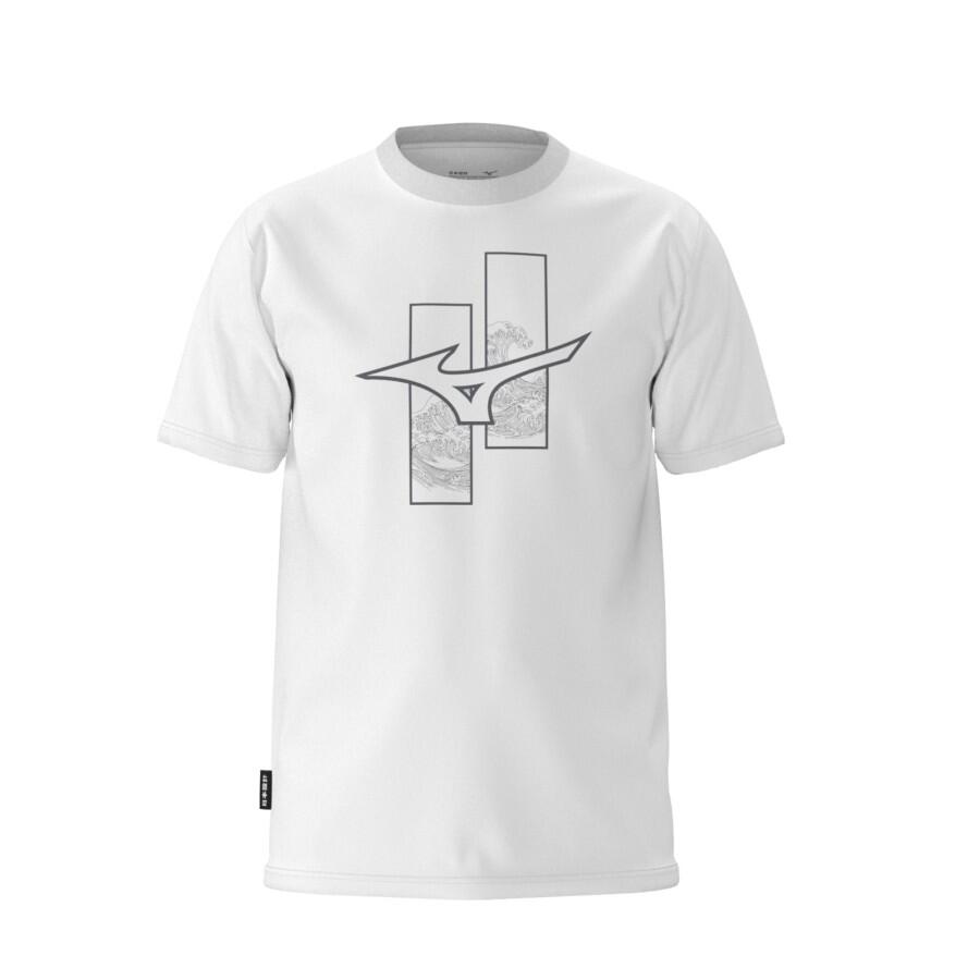 Athleticwear RB T-shirt Hvit S T-skjorte i bomull til herre