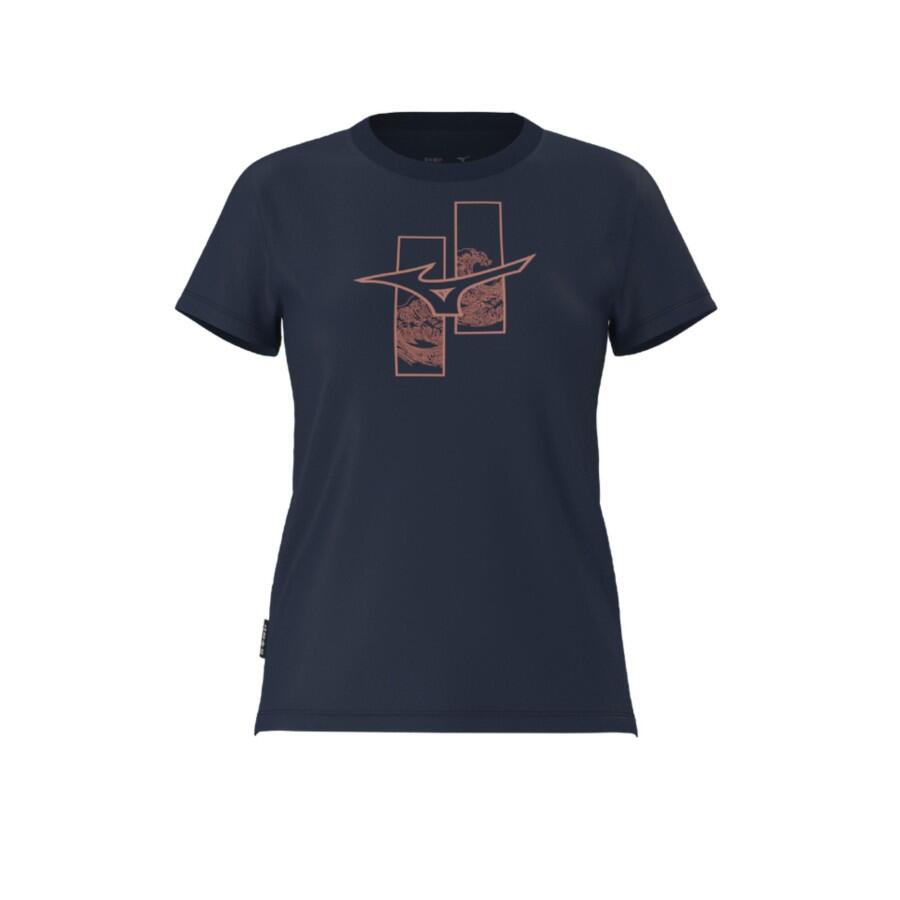 Athleticwear RB T-shirt W Mørk blå XS